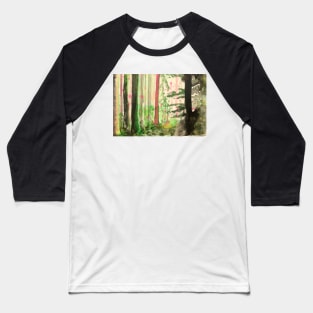 Enchanted Forest Baseball T-Shirt